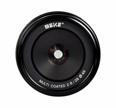 Objectif Meike 28mm f/2.8 pour Sony E