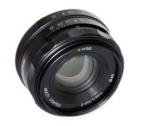 Meike 50mm f/2.0 para Canon EF-M 