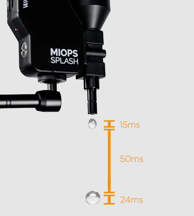 Kit Miops Splash V2 + Soporte para fotos de gotas de agua