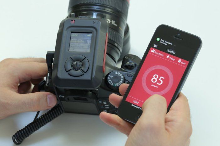 Miops Smart Déclencheur Appareil photo et Flash avec Smartphone Canon C2