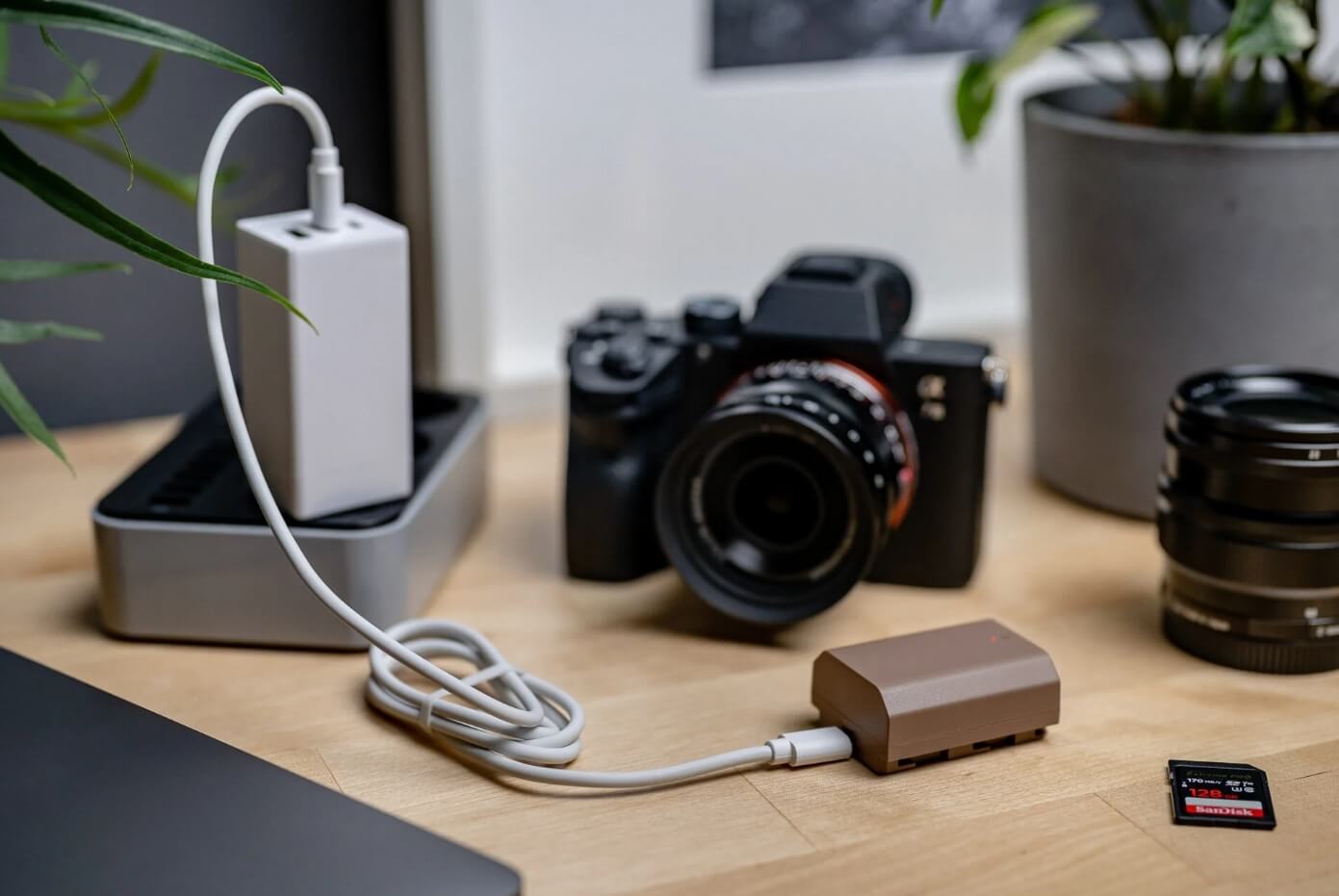 Batterie Newell USB-C pour Sony HXR-NX100