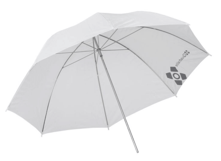 Quadralite Paraguas Transparente Blanco 91cm