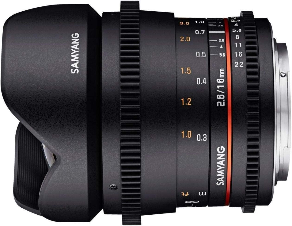 Samyang 16mm T2.6 VDSLR ED AS UMC II pour Olympus PEN E-PL6