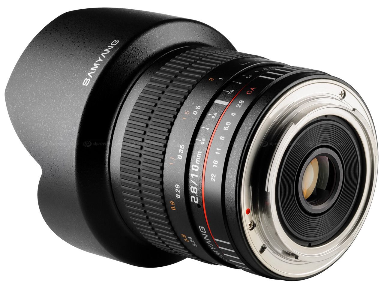 Samyang 10mm f2.8 ED AS NCS CS Lens Fujifilm X for Fujifilm X-T10