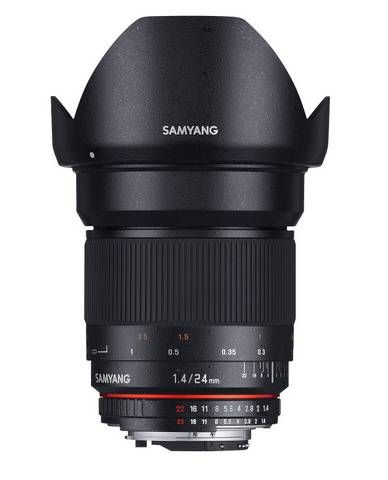 Samyang 24mm f/1.4 para Nikon D750