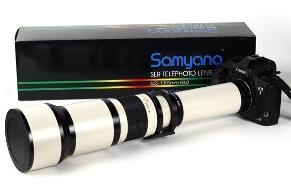 Súper Teleobjetivo Zoom Samyang 650-1300mm f/8-16 Sony E