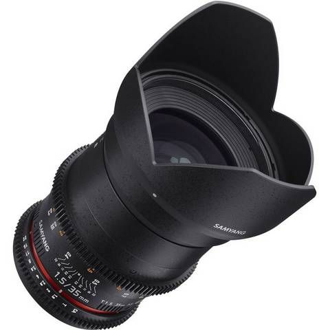 Samyang 35mm T1.5 VDSLR ED AS IF UMC II MKII para BlackMagic Studio Camera 4K Plus G2