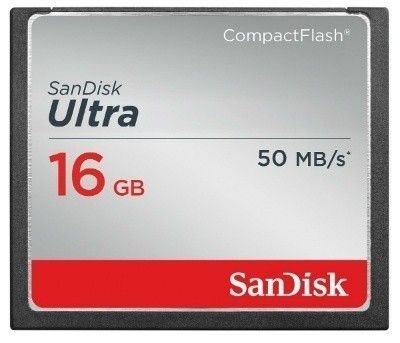 SanDisk 16GB Ultra Compact Flash Memory Card 50MB/s