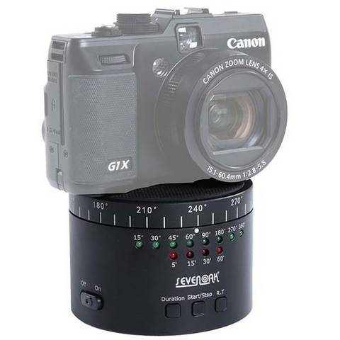 Cabezal panorámico Sevenoak SK-EBH01 para Canon Powershot SX40 HS