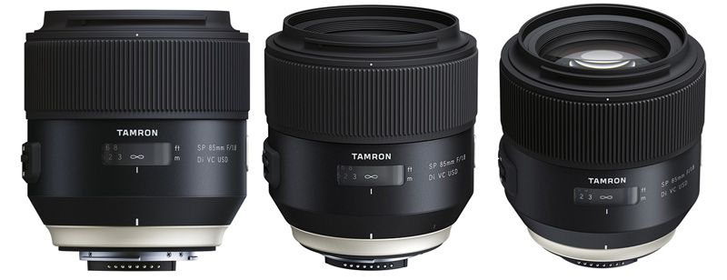 Objetivo Tamron SP 85 mm  f/1,8 DI USD Sony