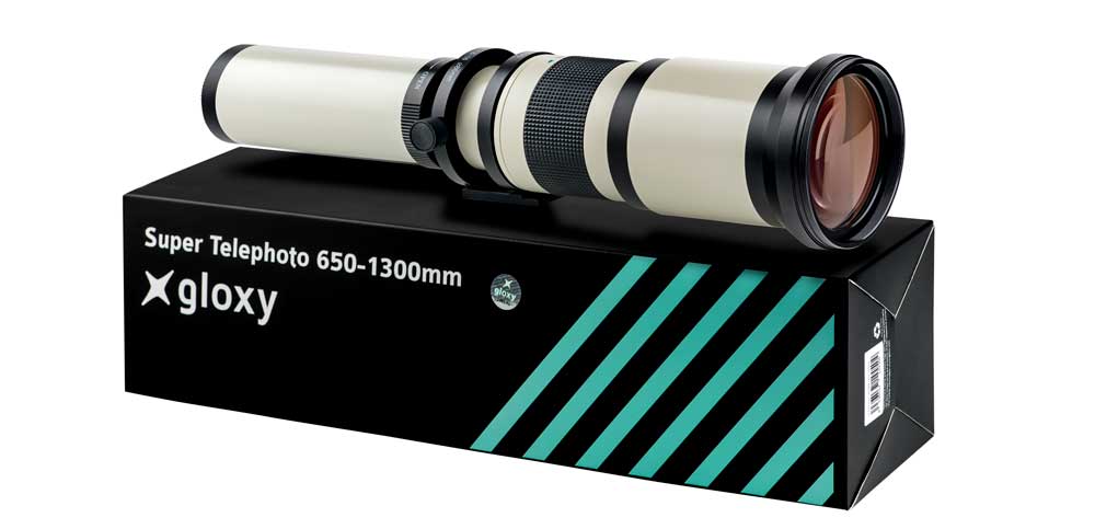 Gloxy 650-1300mm f/8-16 para Canon EOS 4000D