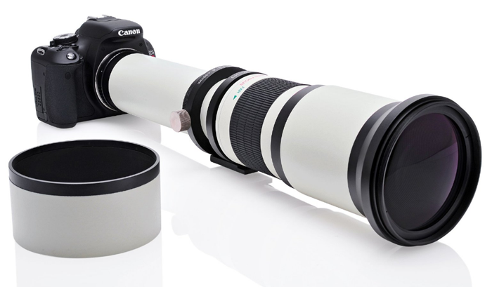 650-1300mm f/8-16 Gloxy Telephoto Lens for Nikon for Nikon D750