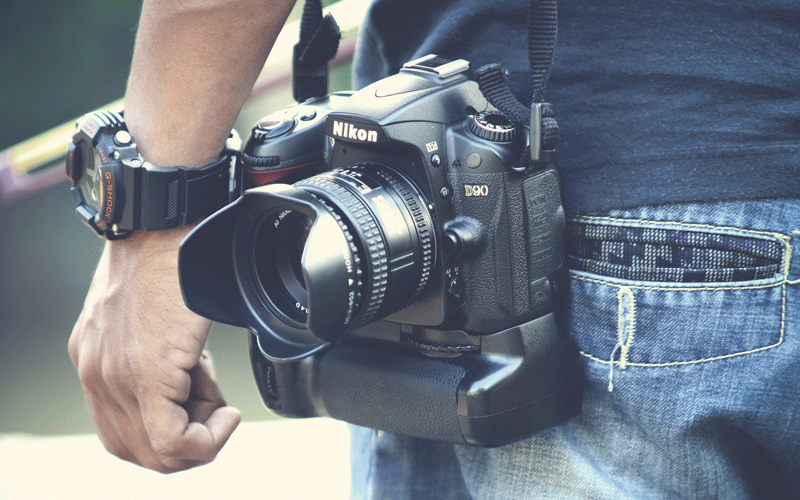 Empuñadura Gloxy para cámaras Nikon