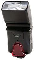 Gloxy 828DFE Slave Flash + Eneloop Battery Charger + 4 AA Batteries for Sony DSC-HX300