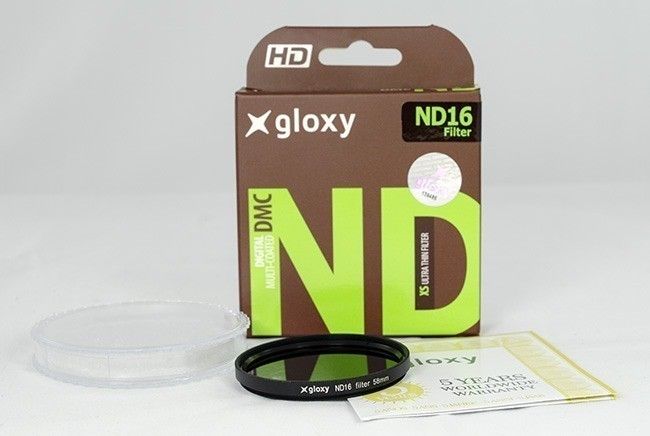 Gloxy Neutral Density ND16 Filter 58mm 