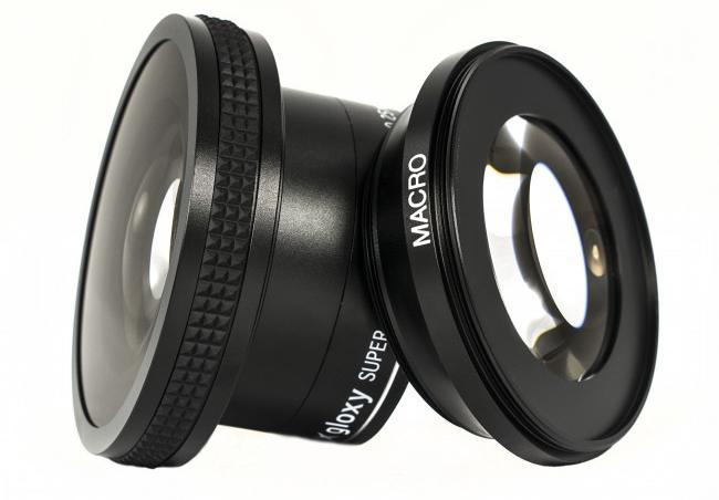 Super Fish-eye Lens and Free MACRO for BlackMagic Cinema EF