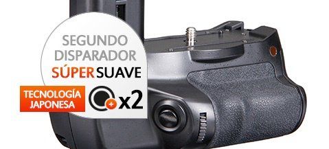 Kit de Empuñadura Gloxy GX-A77 + 2 Baterías NP-FM500H