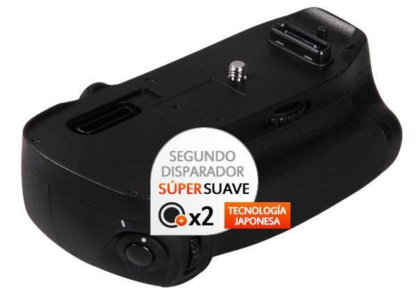 Kit de Empuñadura Gloxy GX-D16 + 2 Baterías EN-EL15 para Nikon D750