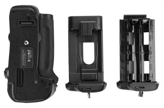 Kit de Empuñadura Gloxy GX-D17 + Batería EN-EL15 para Nikon D500