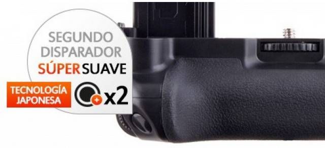Kit de Empuñadura Gloxy GX-E5 + 2 Baterías LP-E5 para Canon EOS 450D