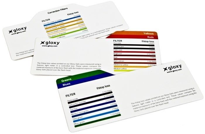 Gloxy GX-G20 20 Coloured Gel Filters for Fujifilm FinePix S5 Pro