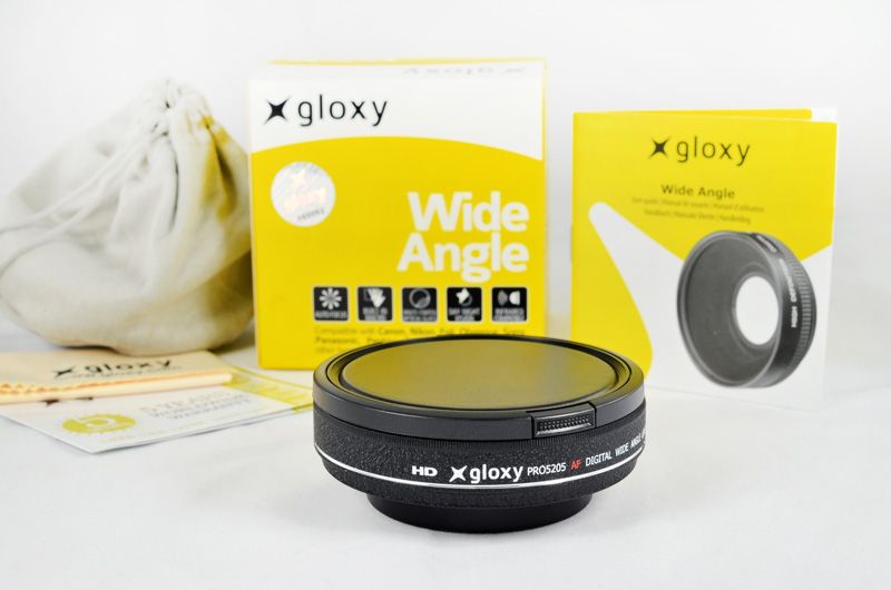 Lente Gran Angular Gloxy para Fujifilm FinePix S3 Pro
