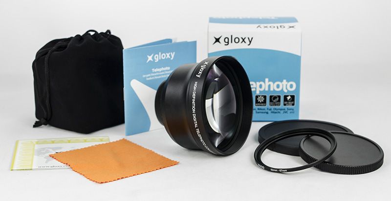 Gloxy Telephoto 2x lens 67mm