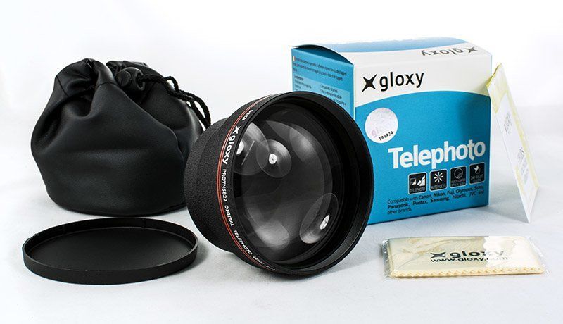 Lente Telefoto Gloxy PRO 2.2x para Canon Powershot A620