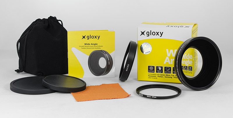 Gloxy Wide Angle Lens 0.45x 67mm + Macro