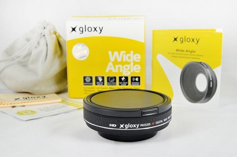 Gloxy PRO-5805 Wide Angle Conversion Lens 0.5X 58mm 