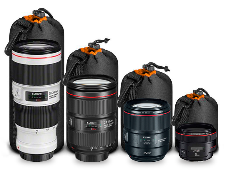 Kit de Fundas para Objetivos para Canon EOS R10