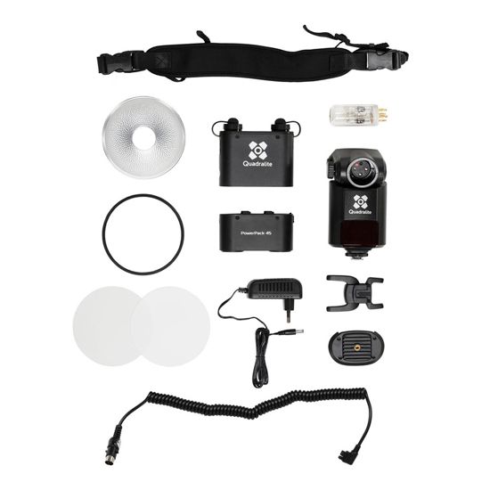 Kit d'éclairage professionnel Quadralite Reporter 360 TTL Nikon